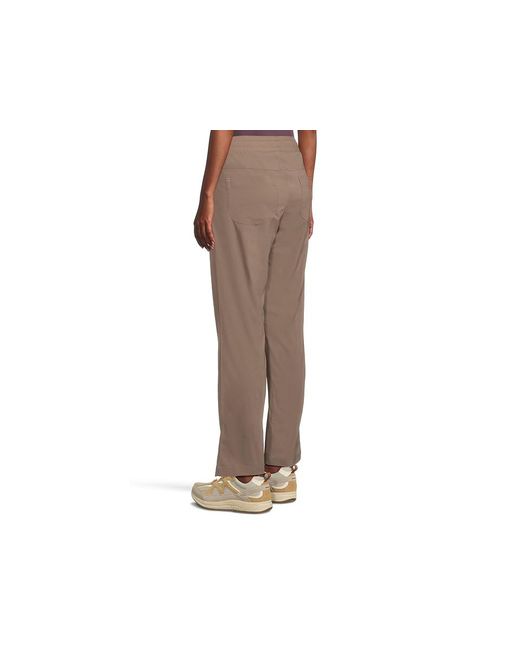L.L. Bean Black Vista Camp Pants Straight Leg Outerwear, Nylon/Spandex