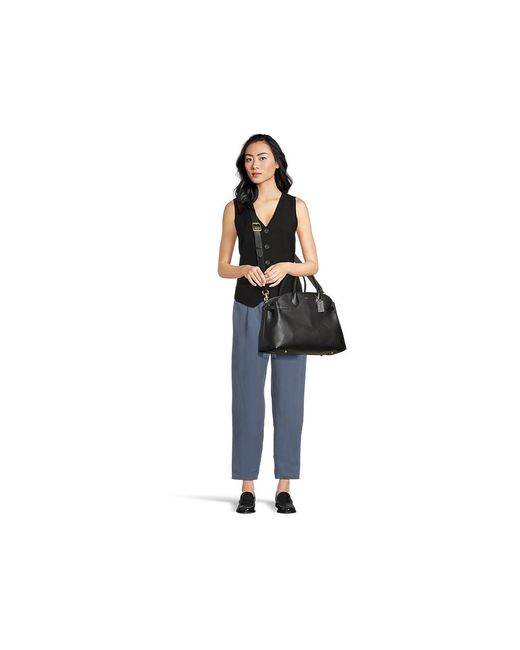 COACH Black Soft Empire Carryall Bag 40 Handbags, Leather
