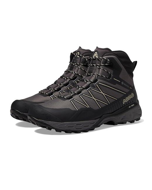 Asolo Black Tahoe Mid Gtx (Shark G.//) Shoes for men