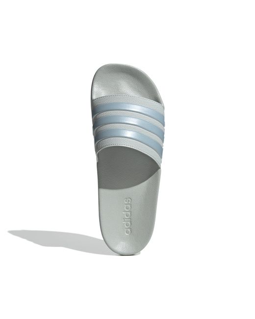 Adidas Gray Adilette Shower Slides for men