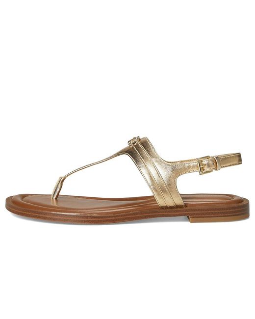 MICHAEL Michael Kors Metallic Mandy Thong Sandal Sandals, Synthetic