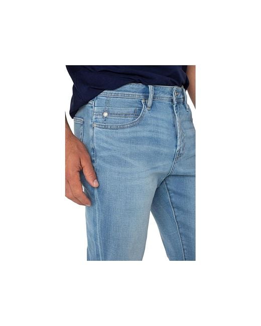 Liverpool Los Angeles Blue Kingston Modern Slim Straight Jean 32-Inch Inseam Jeans, Cotton/Denim/Elastane for men