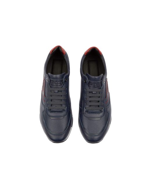 bally blue sneakers