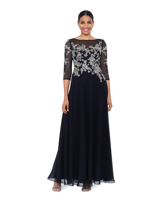 Betsy and top adam chiffon dress