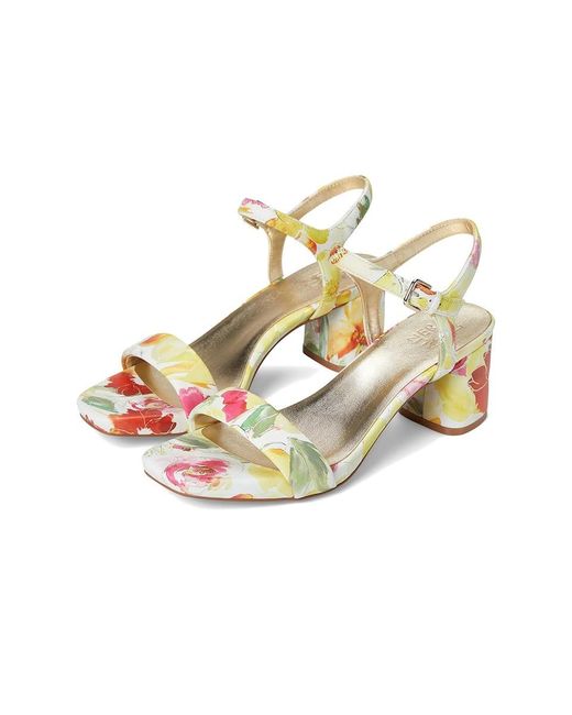 Naturalizer Metallic Izzy Sandals 7 W (C)