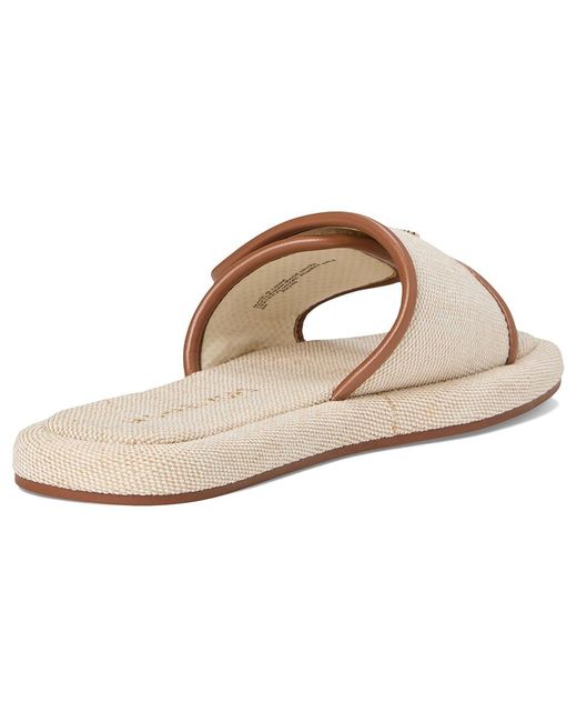 MICHAEL Michael Kors Black Suki Flat Slide Sandals
