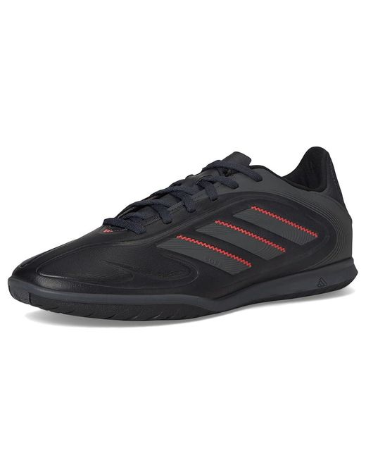 Adidas Black Copa Pure 3 Club Indoor Soccer Shoes/Carbon/Lucid 8.5
