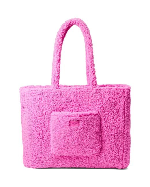UGG Synthetic Adrina Tote Sherpa in Pink Lyst