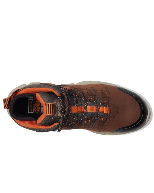 Timberland Brown Tempe Soft Toe Waterproof Work Boots 7.5 E for men