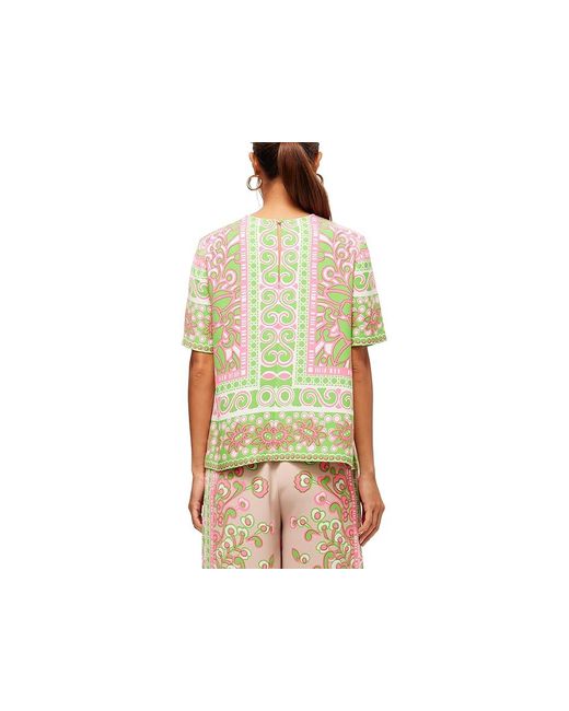 Trina Turk Multicolor Riggs Top Clothing Sm (Us 4-6) Polyester
