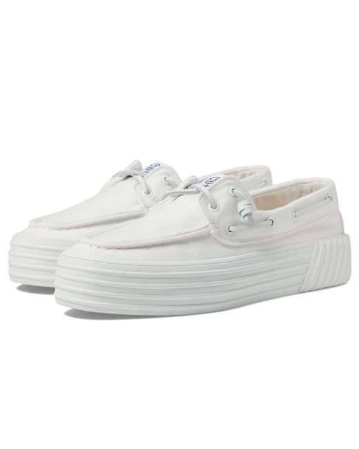 Sperry bahama cheap white