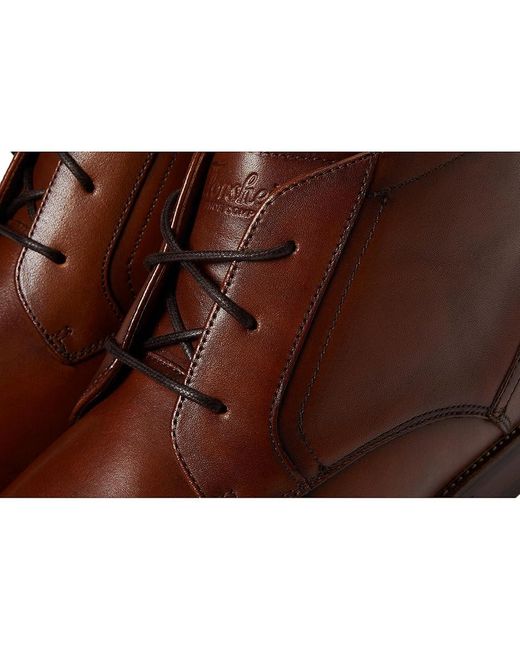 Florsheim Brown Rucci Plain Toe Chukka (Cognac) Boots for men