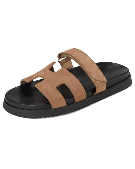 Steve Madden Black Mayven Shoes, Leather