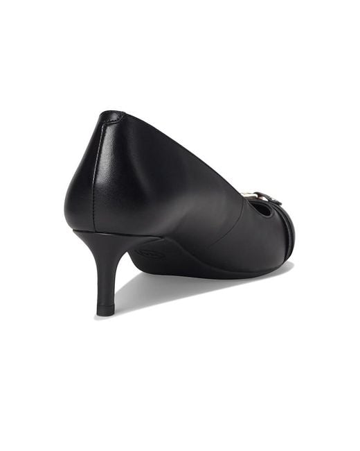 MICHAEL Michael Kors Black Mandy Flex Kitten Pump Shoes