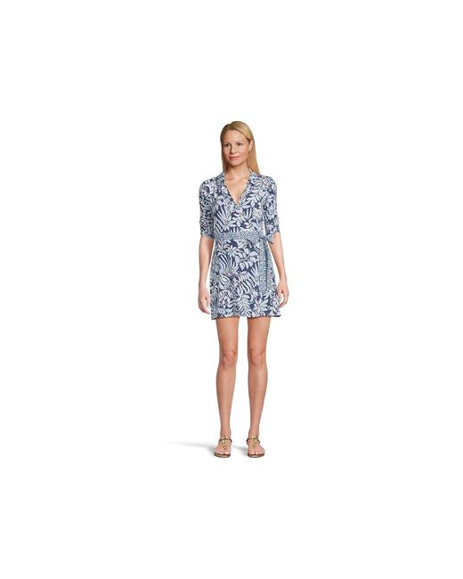 Lilly Pulitzer Black Ibby Skirted Rompers Jumpsuit & Rompers One Piece Sapphire Pool Summer Shorelines Engineered Romper