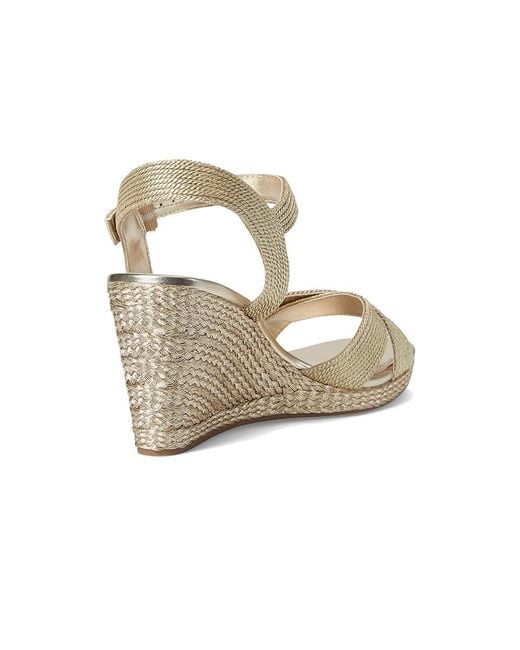 Dune Metallic Kolden Wedge Shoes 37 (Us 7) B