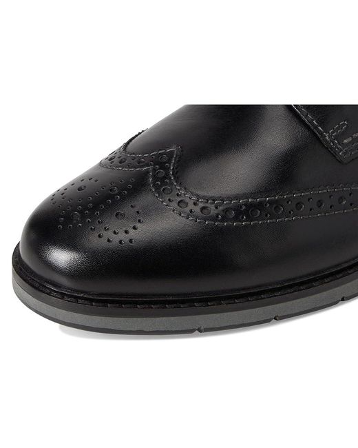 Josef Seibel Black Stuart 04 Shoes, Leather for men