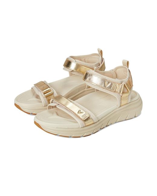 Vionic Metallic Walk Max Wanderer Wedge Shoes, Leather/Rubber