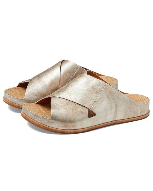 Kork-Ease Metallic Tutsi Cross Band (Light) Shoes