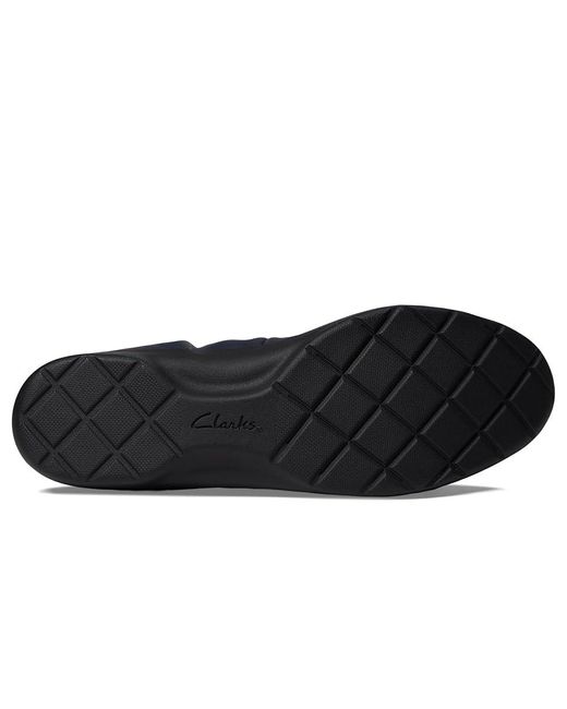 Clarks Blue Meadow Rae ( Leather) Flat Shoes