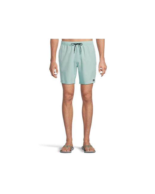 O'neill Sportswear Blue Lennox Hermosa Solid Volley 17 Boardshorts Swimwear Xl (38-40" Waist) Elastane/Polyester for men