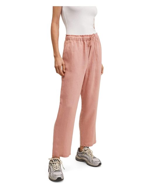 mango pink pants