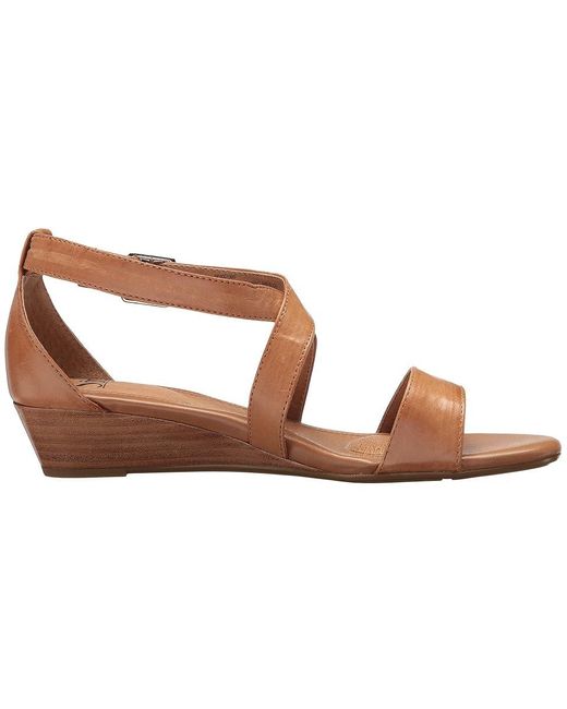 Söfft Brown Innis Wedge Shoes 6 M (B) Leather