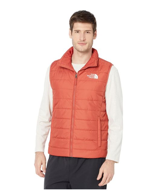 The North Face Synthetic Flare Vest in Red for Men Lyst