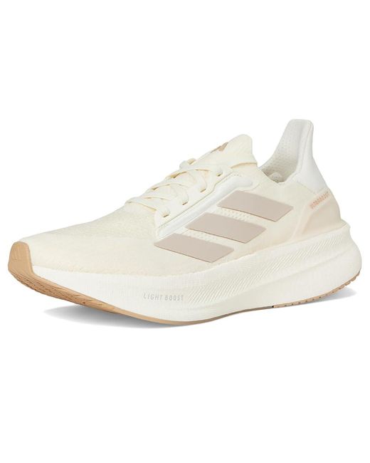 Adidas Originals White Ultraboost 5X Running Shoes Running Shoes/Wonder Taupe/Wonder 10 C