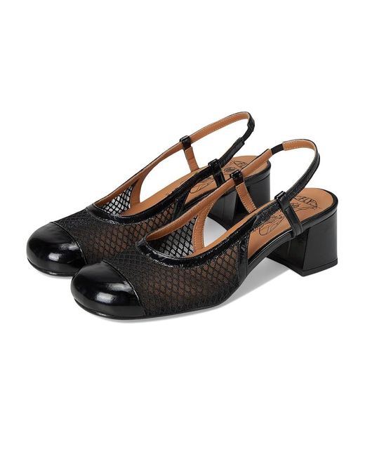 Fly London Black Soki273Fly Flat Shoes, Leather/Rubber