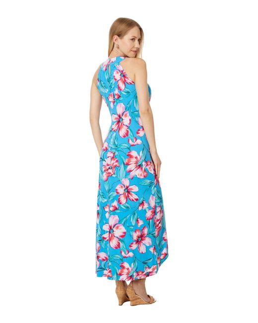 Tommy Bahama Blue St. Barts Blossom Maxi Dress