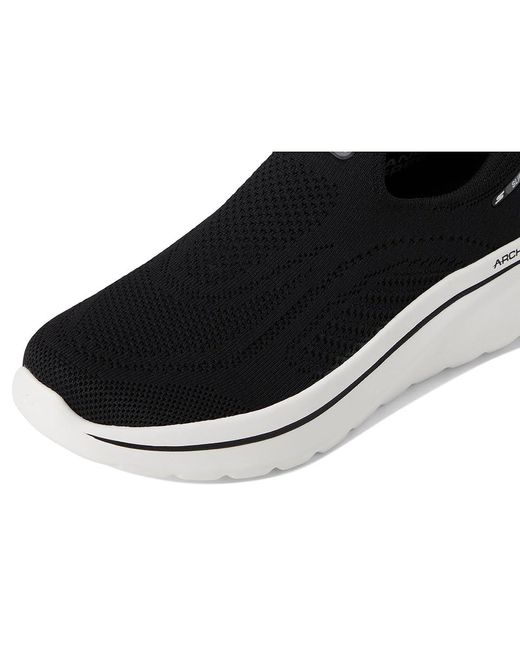 Skechers Black Go Walk Arch Fit N-Joy Arianne Hands Free Slip-Ins Walking Shoes 9.5 B