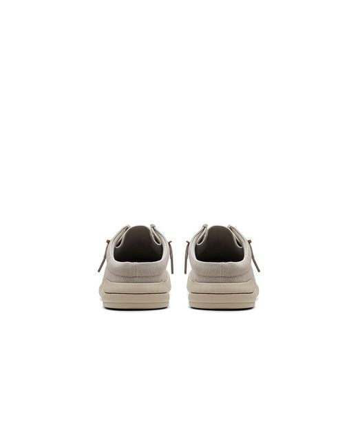 Clarks White Driftlite Surf (Light Textile) Lace-Up Boots for men