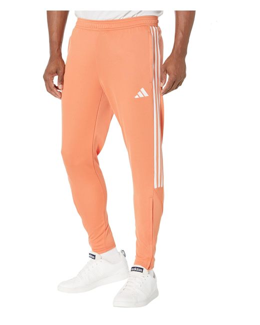 adidas Big Tall Tiro '23 Pants in Orange for Men | Lyst