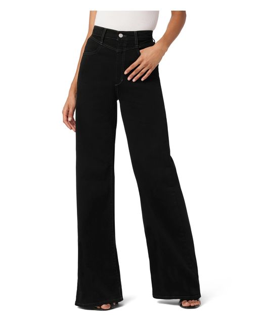 Joe's Jeans The Goldie Wide Leg Palazzo Pants in Black Lyst