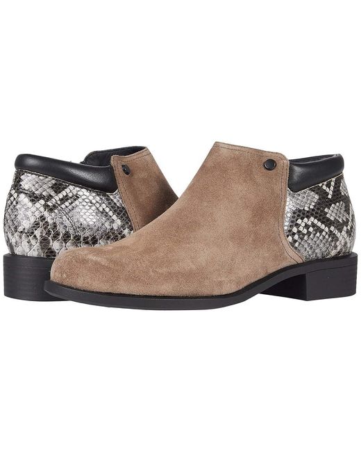 SAS Multicolor Bethany Side Zip Ankle Bootie (Tumbleweed) Boots