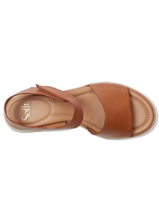 Söfft Brown Morgan Sandals 8 M (B) Leather