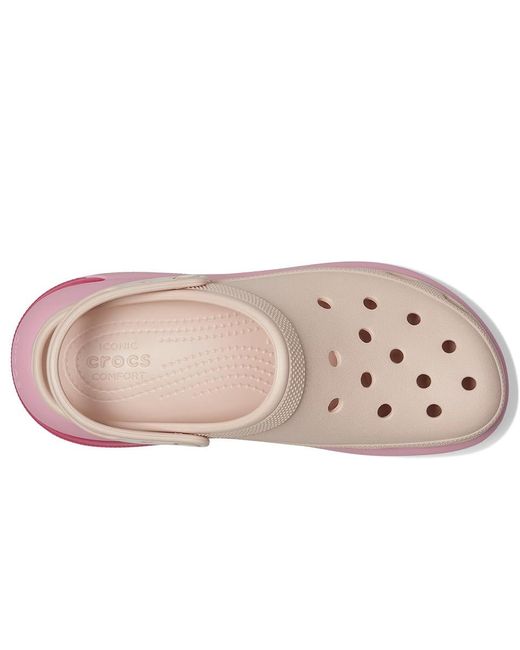 CROCSTM White Mega Crush Clog Shoes Quartz/Multi-Matte 10