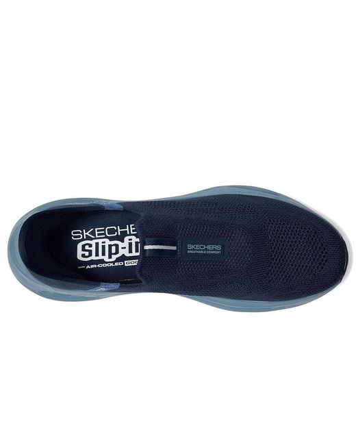 Skechers Blue Hands Free Slip-Ins Max Cushioning Glide-Step Sneaker Shoes 13 D for men