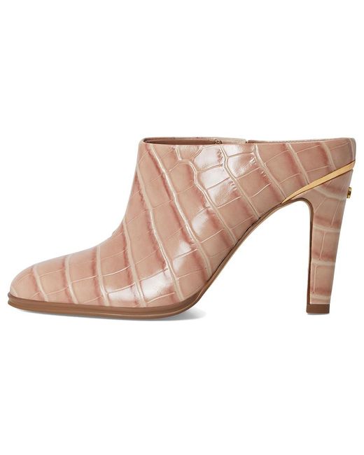 Vince Camuto Multicolor Solene High Heel Mule Shoes, Leather