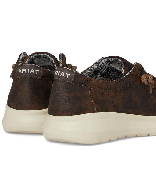 Ariat Brown Hilo Slip On Shoes 8.5 Ee for men