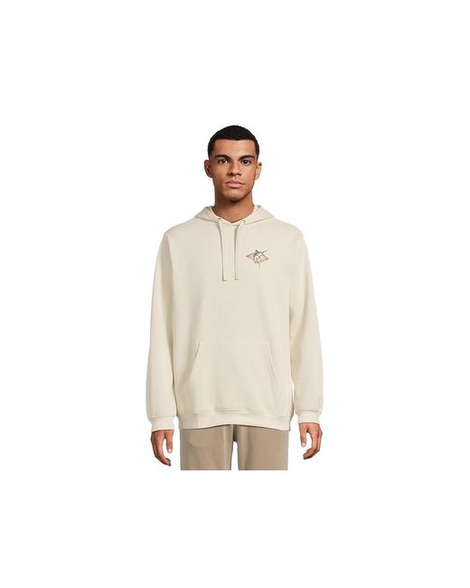 Salty Crew White Diamond Marlin Fleece Sweatshirt, Cotton/Fleece/Polyester for men