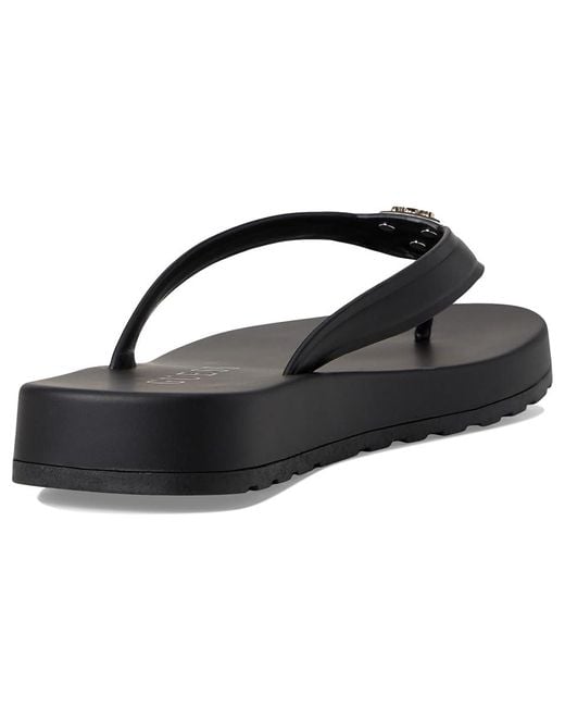 Guess Black Candry Wedge Shoes, Rubber/Synthetic