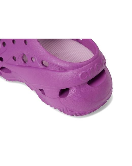 CROCSTM Purple Caged Clogs Clog Shoes, Eva