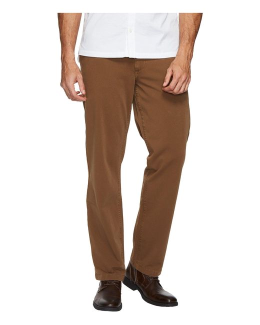 NEW DOCKERS DOWNTIME KHAKI STRAIGHT 360 FLEX BROWN PANTS 476980005 36 34 38 40