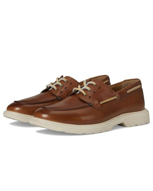 Frye Brown Connor Boat Shoes Slip On Shoes 8 D for men