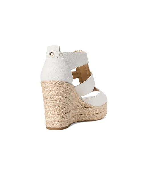 MICHAEL Michael Kors Black Etta Wedge Wedge Shoes