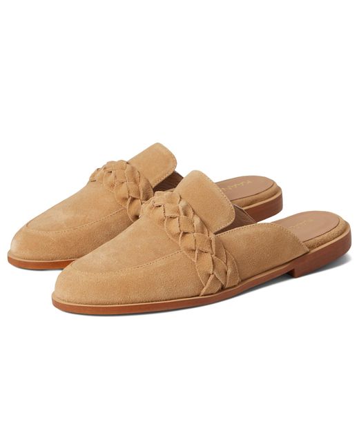 kaanas binjai double braid leather heel