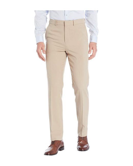 Dockers Natural Slim Fit Dress Pant W/ Stretch Waistband for men