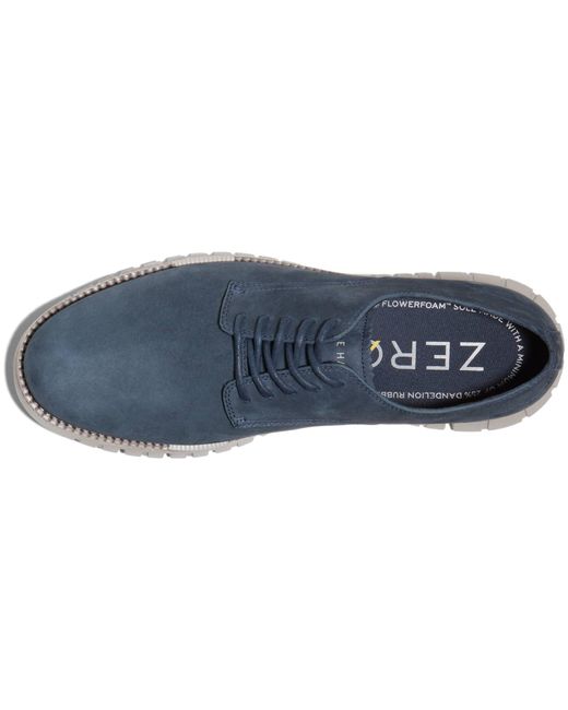 Cole Haan Blue Zerogrand Remastered Plain Toe Oxford for men